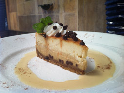Pumpkin cheesecake
