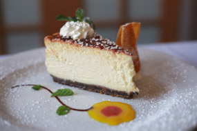 Coconut cheesecake